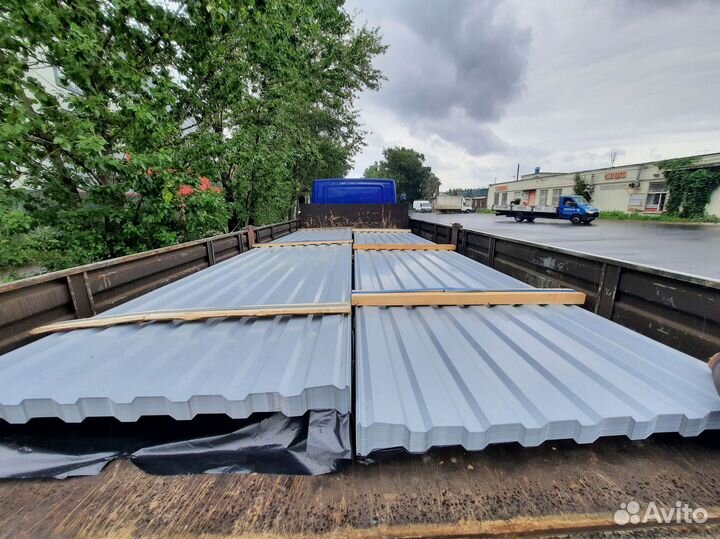 Профлист оцинкованный окрашенный С-8 0,4х1150