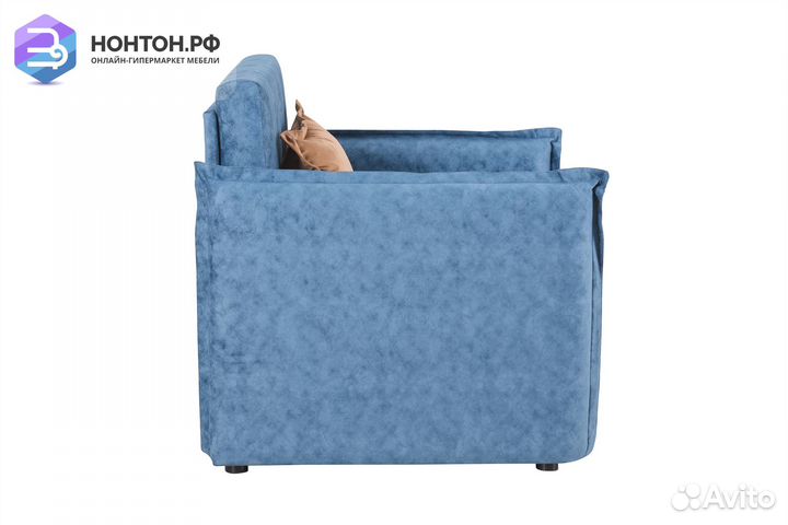 Кресло выкатное Виола светло-синее