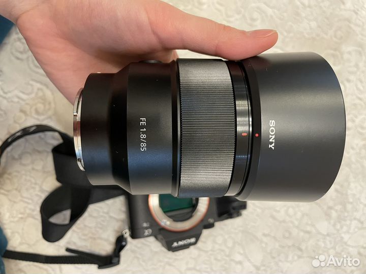 Объектив sony 85