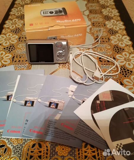 Фотоаппарат Canon PowerShotA470