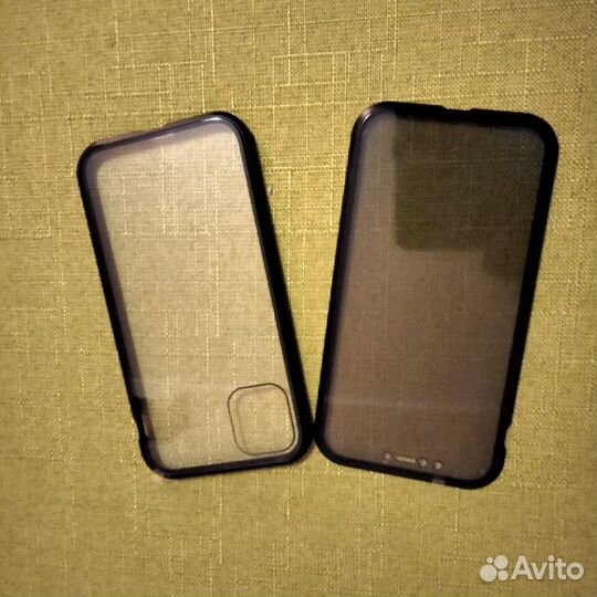 Чехол на iPhone противоударный двухсторонний