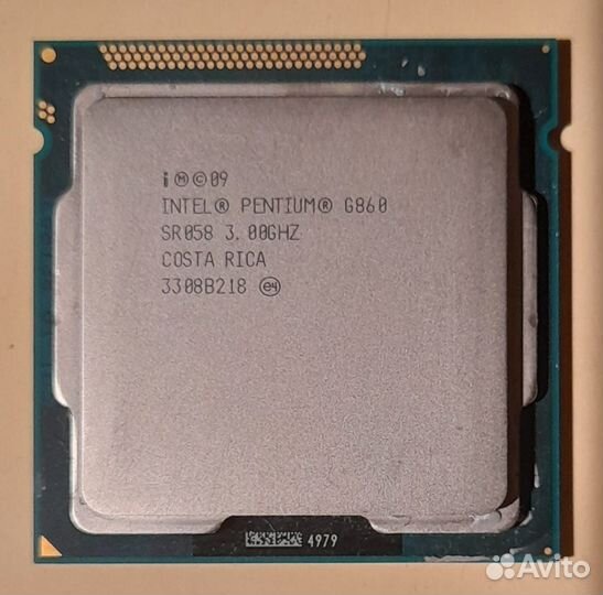 Материнская плата сокет 1155 с процессом