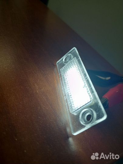 Подсветка номера Volkswagen,Skoda