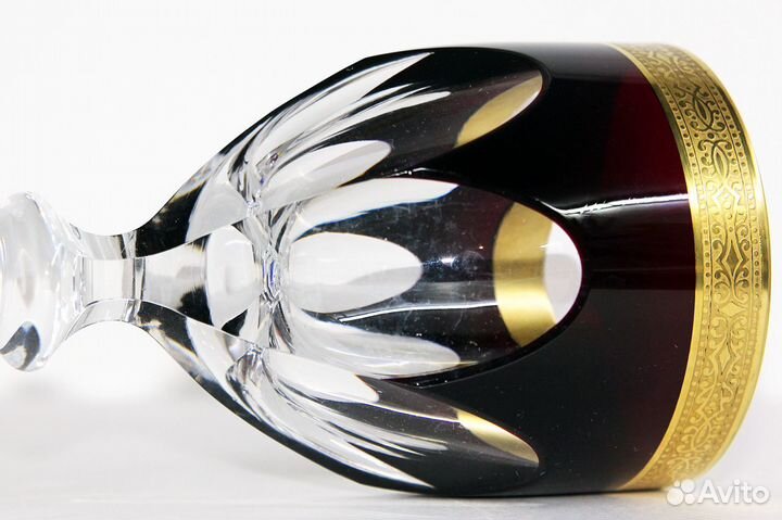 Klokotschnik цветной хрусталь фужер 22см Prasident