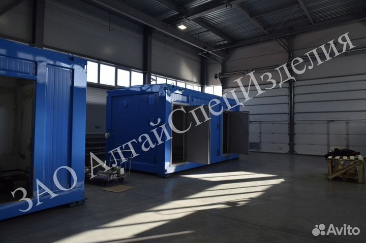 Блочная насосная станция