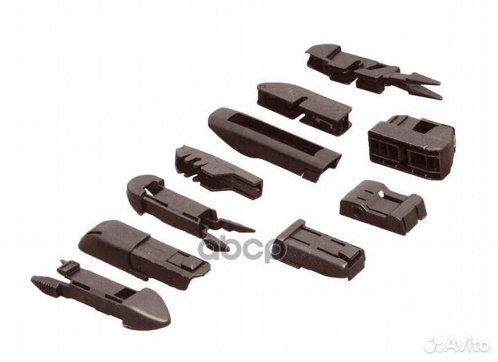 Щётка с/о 375мм бескаркасная 11 адаптеров WU-P