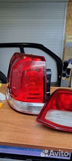 Задние фонари toyota land cruiser 200 2011