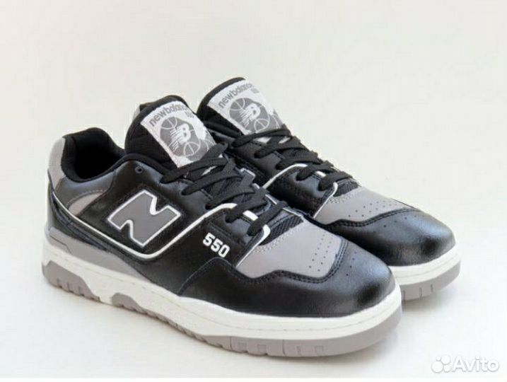 Кроссовки new balance 550 кожа