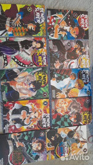 Манга Клинок, рассекающий демонов на английском