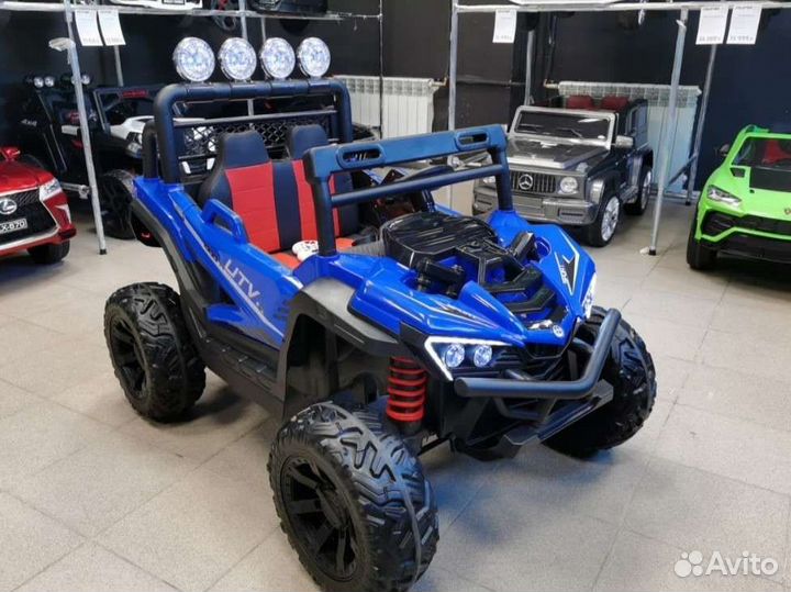 Детский электромобиль багги двухместный