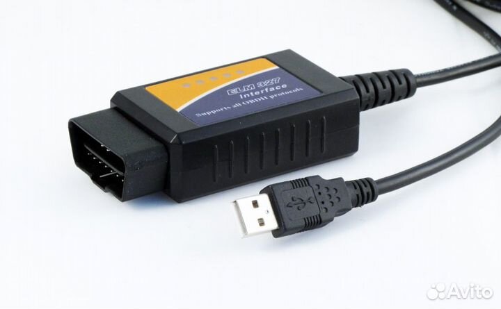 Адаптер ELM 327 USB (гарантия 3мес)