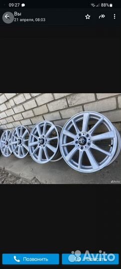 Колеса r16 5x100 ц.о. 55