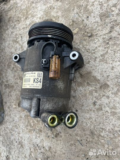 Компрессор кондиционера opel astra h