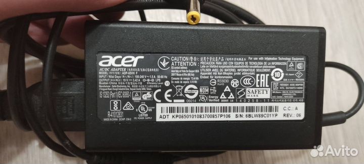 Ноутбук Acer Aspire A315-41G-R5VW на разбор