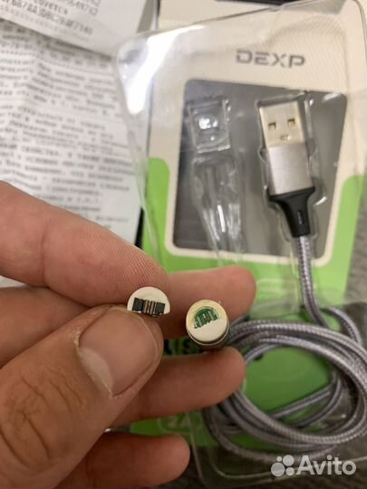 Кабель micro usb магнитный