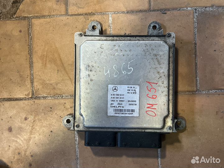 Блок управления двигателем Мерседес w204 w212