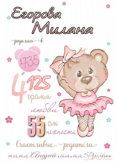 Детская метрика