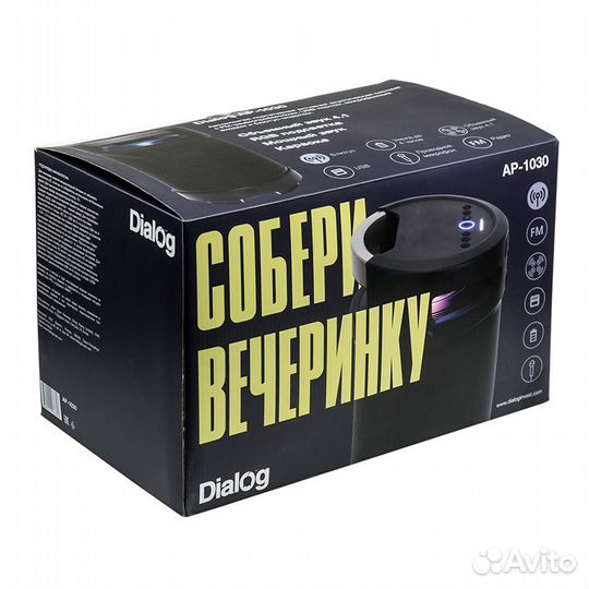 Портативная колонка Dialog Progressive AP-1030 70W