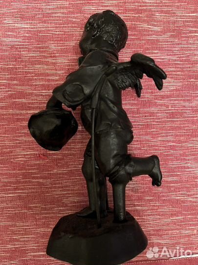 Каслинское литьё,чугун, амур оборванный, хромой