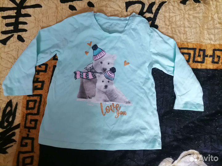 Вещи пакетом на девочку на рост 92