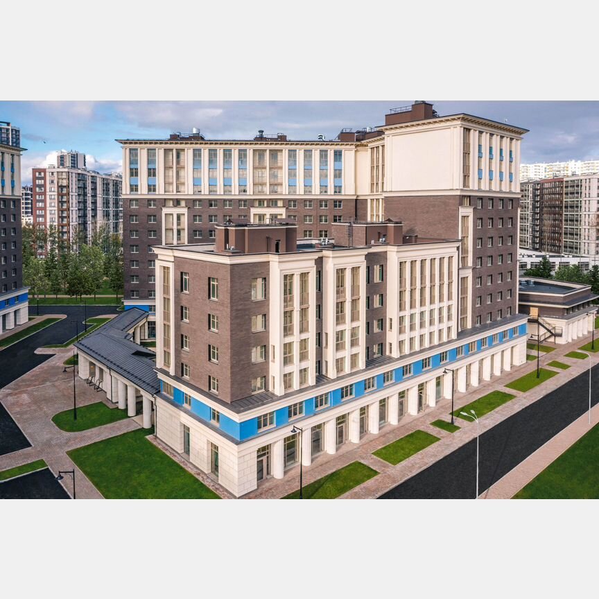 2-к. квартира, 91,3 м², 9/12 эт.