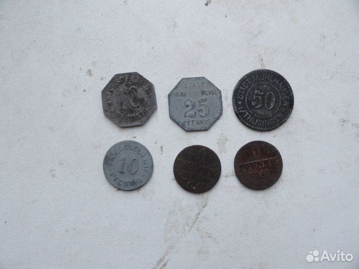 Монетки Германии