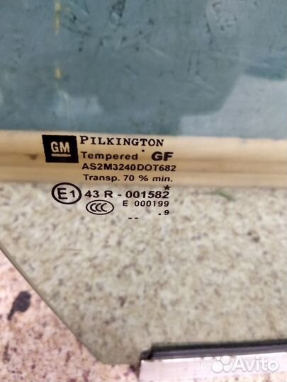 Стекло передней правой двери Опель Зафира Б