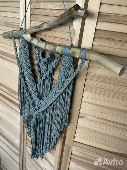 Настенное панно/гобелен бохо макраме