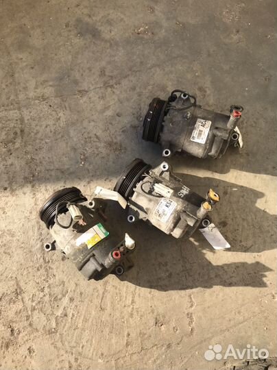 Компрессор кондиционера Opel Astra H 1.6-1.8 бенз