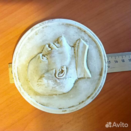 Фарфоровое пано СССР Ленин