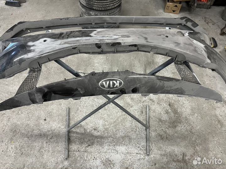 Бампер kia optima передний