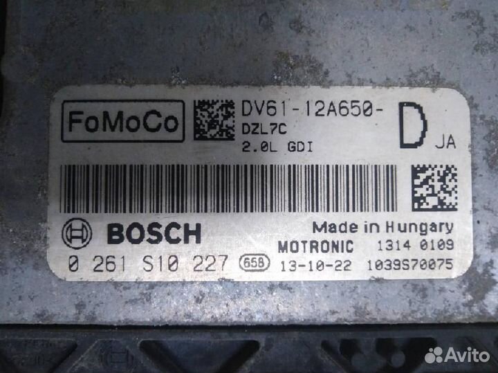 Блок управления двигателем Ford Focus/Focus RS/Foc