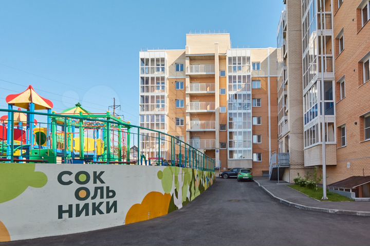 2-к. квартира, 68,3 м², 4/6 эт.