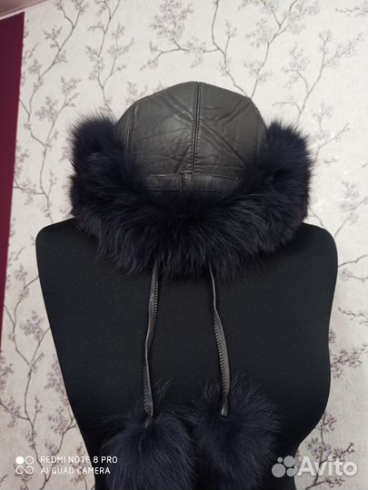 Шапка зимняя меховая женская