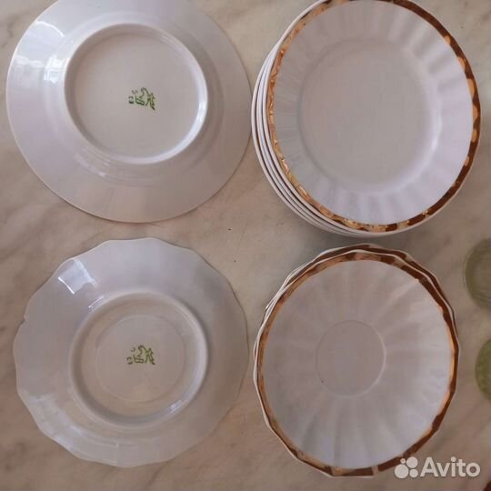 Посуда СССР. Клеймо лось. Вербилки и др