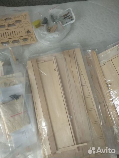 Сборная модель парусника 