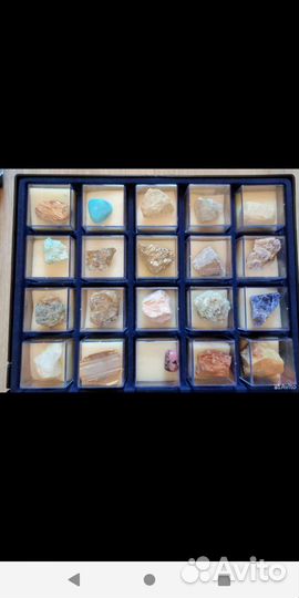Коллекция Минералы сокровища земли