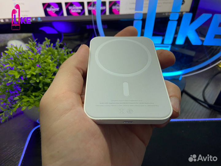 Беспроводная зарядка power bank Apple Battary Pack