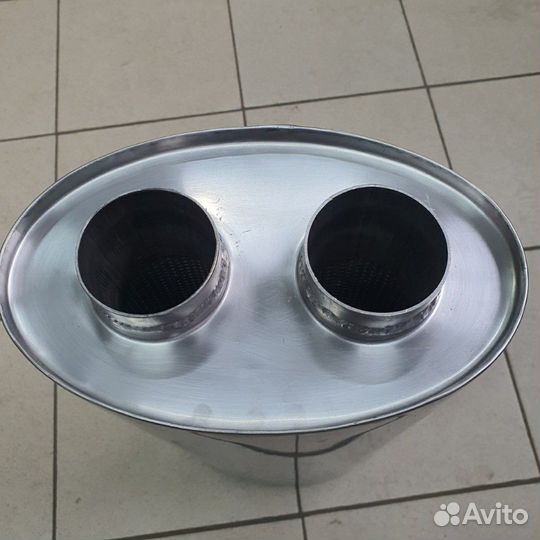 Прямоточный глушитель Bomfider Dual