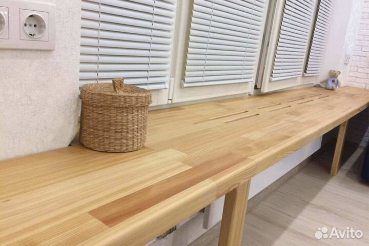 Подоконник столешница на заказ Дуб Сосна