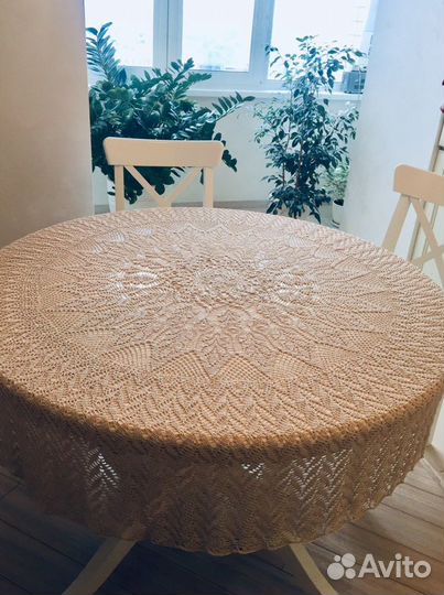 Подарки Вязаная скатерть Handmade