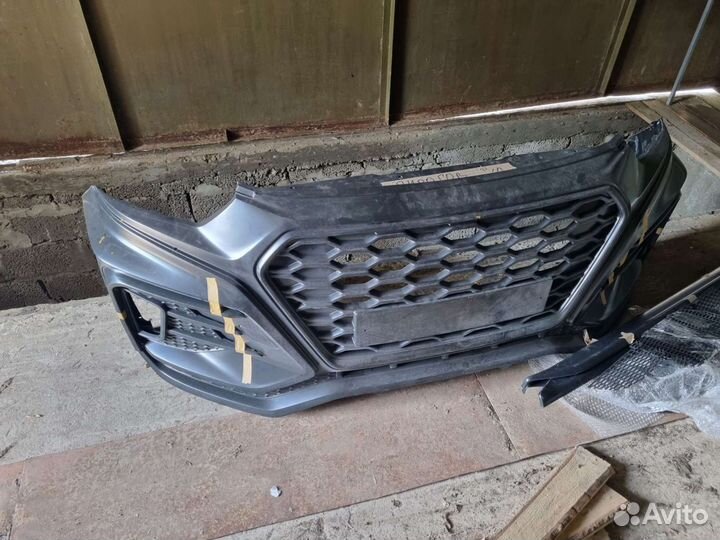 Бампер Хендай Крета (обвес комплект)