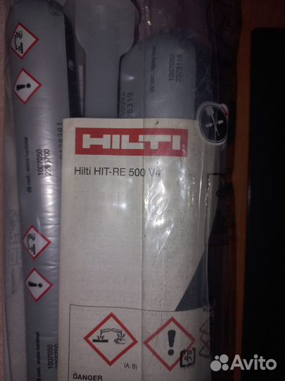 HIT-RE 500 V4/500 эпоксид. анкер hilti