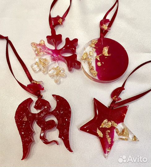 Новогодние игрушки набор