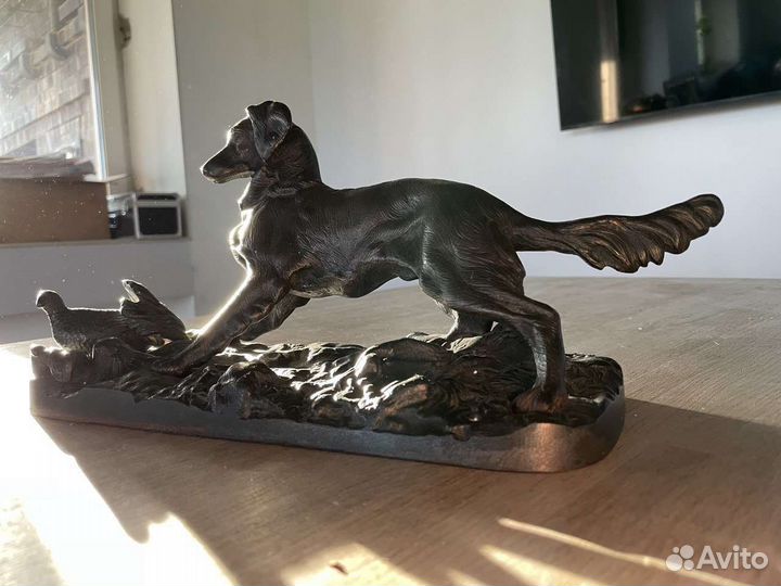 Сеттер с куропаткой Касли 1956