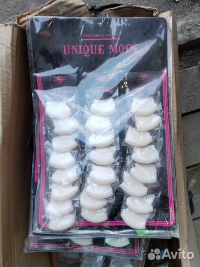 Типсы для наращивания ногтей. Накладные ногти