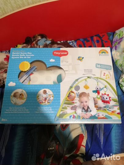 Детский развлекающий коврик