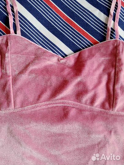 Топ бархатный