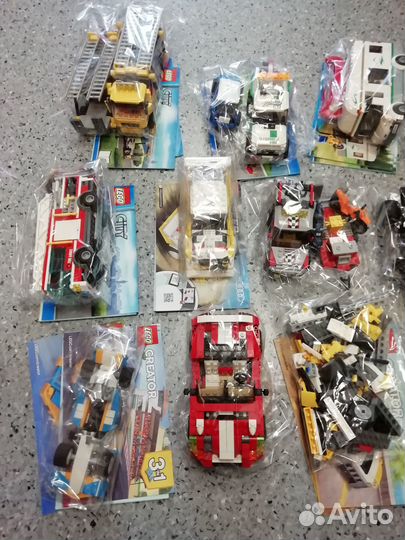 Lego серии city и creator