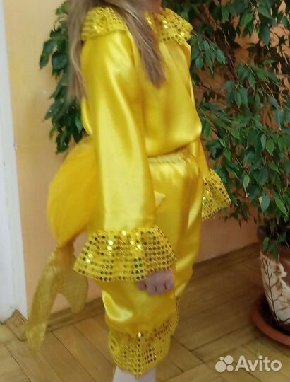 Костюм золотая рыбка